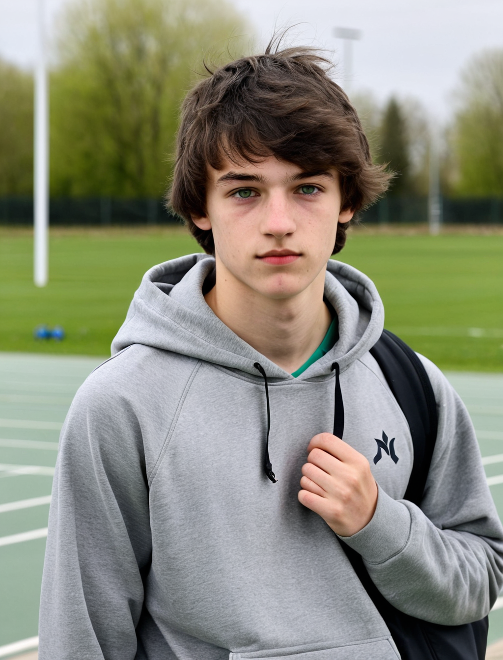 Then PimpersGym opened. Enzo rang the doorbell.