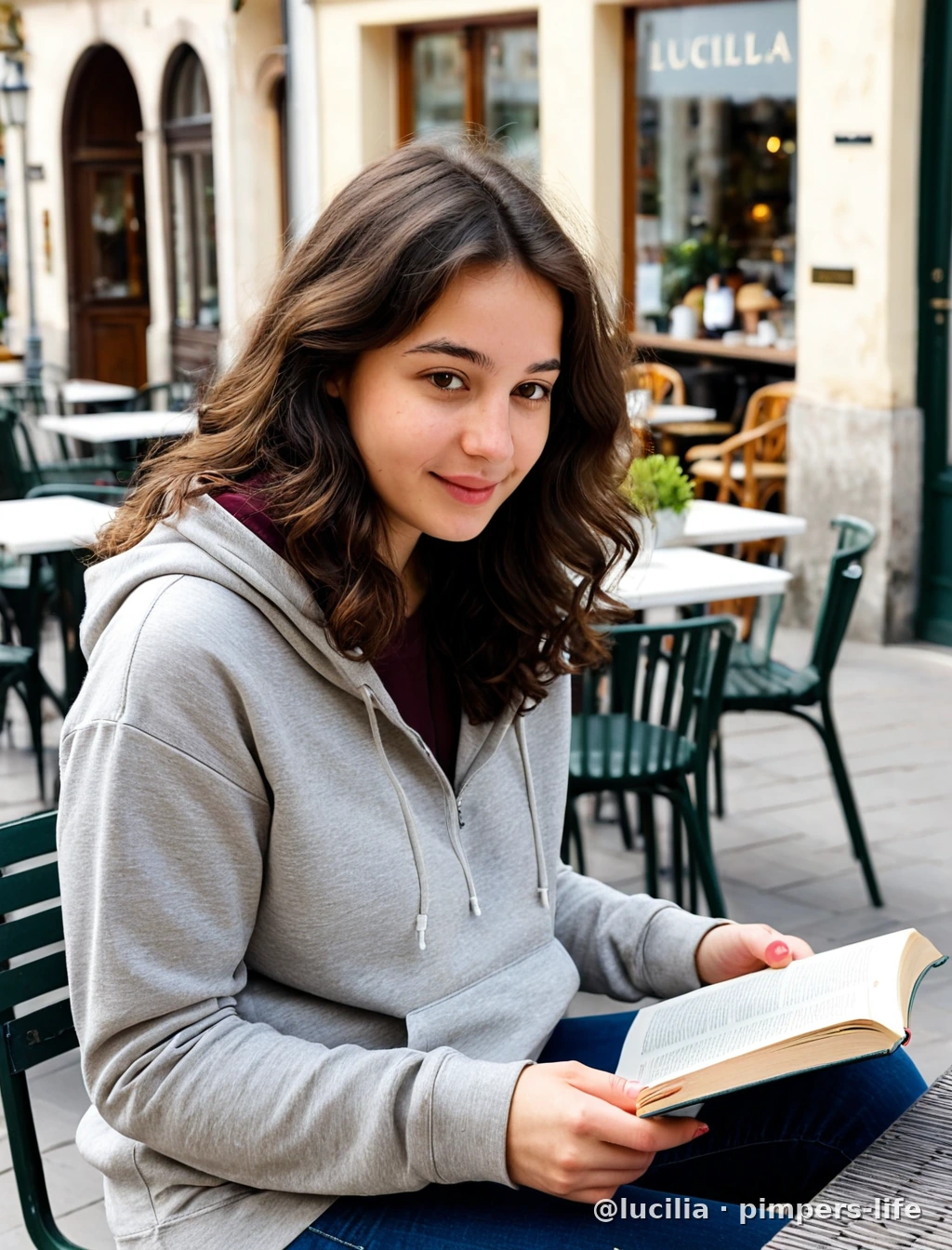 The gym. She knew what she wanted. Nobody had to tell her.