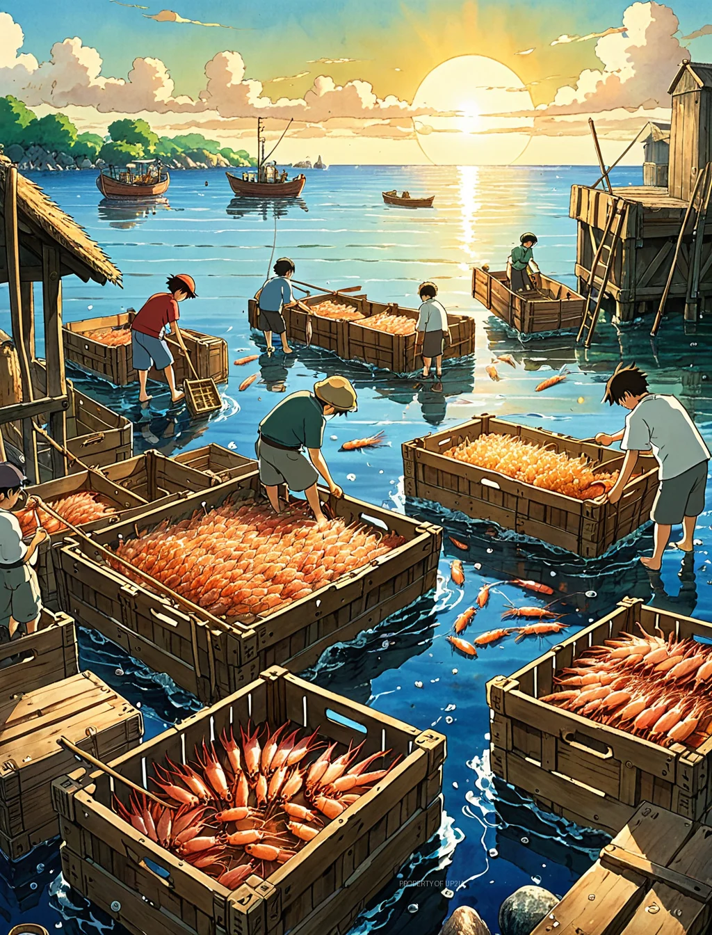 The Shrimp Fisherman