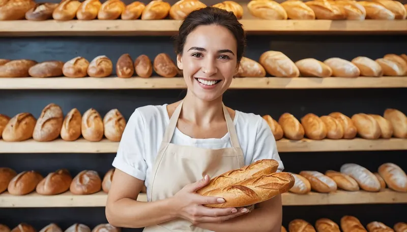 Boulangerie (image générée par IA)