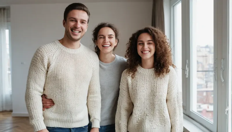 Agence immobilière (image générée par IA)